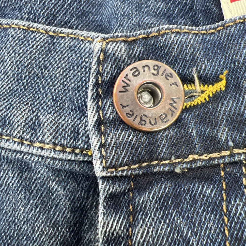 Wrangler Jeans Mens Blue Athletic Fit Premium Quality Medium Wash Denim 30 X 30 - Picture 9 of 16